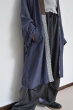 Load image into Gallery viewer, ROBE TRENCH COAT_VOILE (01/NAV)