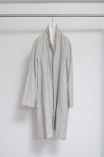 Load image into Gallery viewer, LINEN LONG COAT / 02_WHT