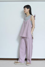 Load image into Gallery viewer, V-NECK TANK_SHORT_LINEN 00/PINK