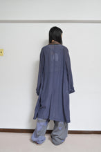 Load image into Gallery viewer, ROBE TRENCH COAT_VOILE (01/NAV)