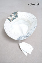 画像をギャラリービューアに読み込む, CUT AND CONNECTED DOT BUCKET HAT