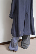 Load image into Gallery viewer, ROBE TRENCH COAT_VOILE (01/NAV)