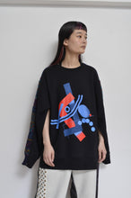 Load image into Gallery viewer, TWO-SIDED TOPS 01/BLK_X