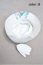 画像をギャラリービューアに読み込む, CUT AND CONNECTED DOT BUCKET HAT