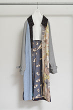 Load image into Gallery viewer, ROBE TRENCH COAT_FLORAL (01/here bespoke)