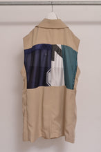 Load image into Gallery viewer, NO-SLEEVE TENCEL JK / BEG_002