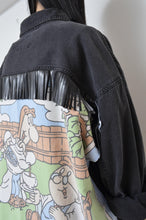 Load image into Gallery viewer, FRINGE DENIM SH