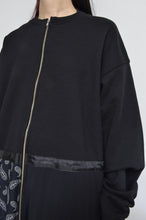 Load image into Gallery viewer, ZIP UP SWEAT OP BLK / 01