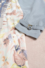 Load image into Gallery viewer, ROBE TRENCH COAT_FLORAL (01/here bespoke)