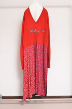 Load image into Gallery viewer, nyoroli KNIT*FLORAL OP_00/RED
