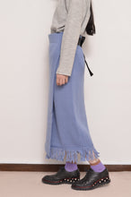 画像をギャラリービューアに読み込む, MUFFLER WRAP SKIRT/SAX BLUE
