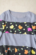 Load image into Gallery viewer, STRIPED CHIFFON OP / B.GRY_A