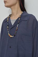 Load image into Gallery viewer, OPEN COLLAR SH_LONG_VOILE(02/NAV*YURI)_B