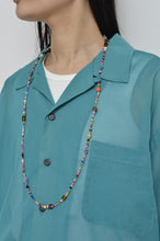 Load image into Gallery viewer, OPEN COLLAR SH_SHORT_VOILE (00/GRN*PARASOL)