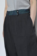 Load image into Gallery viewer, WIDE PT_LINEN 01/BLACK