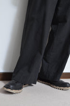 Load image into Gallery viewer, WIDE PT_LINEN 01/BLACK