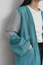 画像をギャラリービューアに読み込む, NO-COLLAR JK_VOILE (01/GRN)