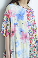 Load image into Gallery viewer, W SLEEVE TOPS_NAVY / A