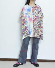 Load image into Gallery viewer, W SLEEVE TOPS_NAVY / A