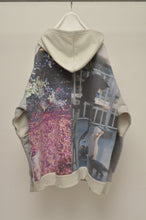 Load image into Gallery viewer, PRINT HOODY(GRY/CAT)_01