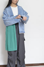 Load image into Gallery viewer, PLEATS DENIM JK