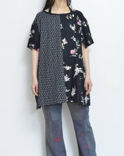 画像をギャラリービューアに読み込む, W SLEEVE TOPS_NAVY / B