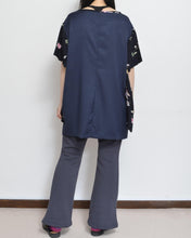 画像をギャラリービューアに読み込む, W SLEEVE TOPS_NAVY / B