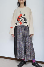 画像をギャラリービューアに読み込む, PLEATED TEE OP(PRINT) _ BEG/X_B