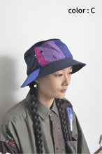 画像をギャラリービューアに読み込む, CUT AND CONNECTED TENCEL BUCKET HAT / NAV