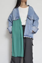 Load image into Gallery viewer, PLEATS DENIM JK
