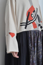 画像をギャラリービューアに読み込む, PLEATED TEE OP(PRINT) _ BEG/X_B