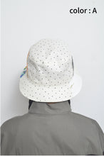 画像をギャラリービューアに読み込む, CUT AND CONNECTED DOT BUCKET HAT