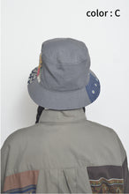画像をギャラリービューアに読み込む, CUT AND CONNECTED TWILL BUCKET HAT