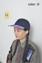 画像をギャラリービューアに読み込む, CUT AND CONNECTED TENCEL CAP /NAV