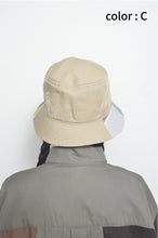 画像をギャラリービューアに読み込む, CUT AND CONNECTED TENCEL BUCKET HAT / BEG