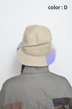 画像をギャラリービューアに読み込む, CUT AND CONNECTED TENCEL BUCKET HAT / BEG