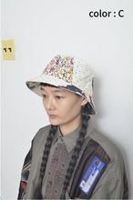 画像をギャラリービューアに読み込む, CUT AND CONNECTED DOT BUCKET HAT