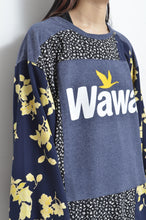 Load image into Gallery viewer, SWITCHING FLORAL OP_ASS*NAVY / B