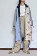Load image into Gallery viewer, ROBE TRENCH COAT_FLORAL (01/here bespoke)