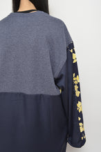 Load image into Gallery viewer, SWITCHING FLORAL OP_ASS*NAVY / B