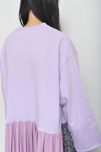 画像をギャラリービューアに読み込む, PLEATED TEE OP(PRINT) _ PUR/X_A