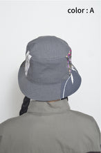 画像をギャラリービューアに読み込む, CUT AND CONNECTED TWILL BUCKET HAT