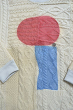 Load image into Gallery viewer, SWITCHING KNIT P/O(PRINT) 01/OFF WHITE_Mi