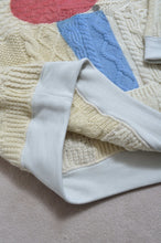 Load image into Gallery viewer, SWITCHING KNIT P/O(PRINT) 01/OFF WHITE_Mi