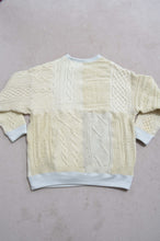 Load image into Gallery viewer, SWITCHING KNIT P/O(PRINT) 01/OFF WHITE_Mi