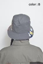 画像をギャラリービューアに読み込む, CUT AND CONNECTED TWILL BUCKET HAT