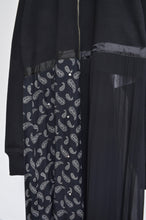 Load image into Gallery viewer, ZIP UP SWEAT OP BLK / 01