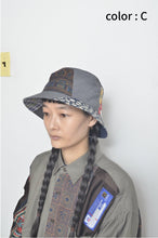 画像をギャラリービューアに読み込む, CUT AND CONNECTED TWILL BUCKET HAT