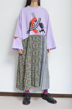 画像をギャラリービューアに読み込む, PLEATED TEE OP(PRINT) _ PUR/X_B