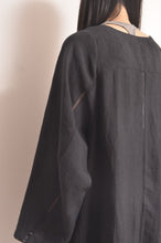 Load image into Gallery viewer, PLEATS C/D BLACK_001